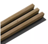 Lamele ścienne Stegu Linea Slim 265 x 15 cm dębowo-czarny