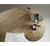Gres szkliwiony rektyfikowany Sigurd Wood Brown 30 x 120 cm