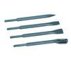 Zestaw dłut SDS PLUS 250 mm do betonu szpicak płaskie 20 mm płaskie 40 mm bruzdownica 22 mm DEDRA