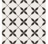 Gres szkliwiony Clover Pattern patchwork black 29,8 x 29,8 cm gat. I
