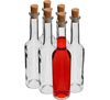 Butelka na nalewkę 350 ml 6 sztuk + 6 korków