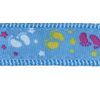 Komplet smycz / obroża NT łapki 2 cm SL43