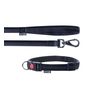 Smycz + obroża Soft Style czarny odblask S 1 cm