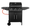 Grill gazowy 3-palnikowy Sidney + boczny