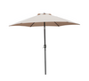 Parasol ogrodowy śr. 270 cm beżowy