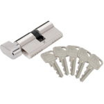 Wkładka bębenkowa ARES WG54-40/30 nikiel z gałką 5 kluczy Lob