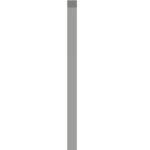 Listwa Linerio L-Line uniwersalna 2650 x 30 x 21 mm grey