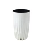 Donica MIRA wysoka 30 cm ECO recycled biały