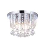 Żyrandol AZALIA E14 transparent/chrom