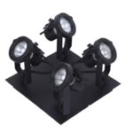 Oprawa spot halogenowy Medison 4 czarny