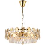 Lampa wisząca Gloria E14 złoty