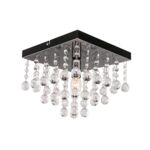 Żyrandol Piccadilly 1 czarny E14