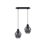 Lampa wisząca Amber 2 grafit