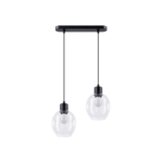 Lampa wisząca Amber 2 transparent