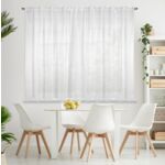 Firana gotowa Lucy na taśmie 400 x 150 cm biały