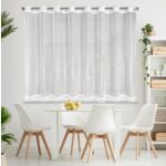 Firana gotowa na przelotkach Nel 300 x 145 cm biały