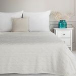 Koc D91 Warkocz 200 x 220 cm biały