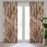 Zasłona gotowa Ella tunel 140 x 270 cm ceglany brązowy