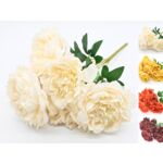 Peonia sztuczna bukiet 45 x 17 cm