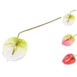 Anturium pojedyncze sztuczne 58 x 11 cm