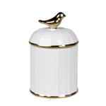 Pojemnik Pouli 9 x 9 x 15 cm biały