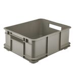Pojemik Bruno Eco-Line Euro-Box L 43 x 35 x 17,5 cm 20,5 l szary