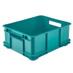 Pojemik Bruno Eco-Line Euro-Box L 43 x 35 x 17,5 cm 20,5 l niebieski