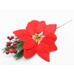 Gwiazda betlejemska gałązka 40 cm