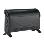 Grzejnik konwektorowy 1500 W czarny