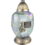 Znicz S5 18 x 34 cm 66 h 180 g złoty