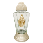 Znicz Dalia z Maryjką  12 x 23 cm 52 h 160 g złoty