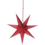 Papierowa gwiazda 45 cm czerwona