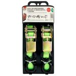 Pasy z grzechotką + hak (2 szt.) 4Car