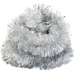 Łańcuch choinkowy grubo cięty 10 x 300 cm srebrny