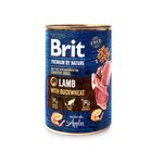 Karma mokra dla psa PREMIUM BY NATURE 400 g LAMB&BUCKWHEAT Brit