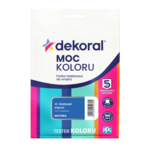 Farba lateksowa do wnętrz MOC KOLORU TESTER Niebieski klejnot 0,04 l Dekoral