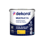 Farba antykorozyjna do metalu MULTIMETAL Żółty 2,5 l Dekoral