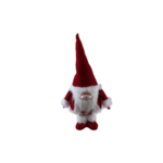 Skrzat tekstylny 26 x 13 x 92 cm biało-czerwony