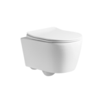 Miska WC bezkołnierzowa wisząca BORGIO z systemem TORNADO