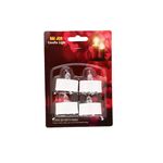 Świeczka LED ciepły biały 3,7 x 1,8 cm 4 sztuki