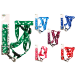 Smycz dla zwierząt z szelkami 150 cm