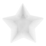 Naczynie ceramiczne gwiazdka 19,2 x 18,3 x 5,8 cm kremowe