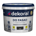 Farba DO FASAD Czarny 10 l Dekoral
