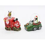 Kula śnieżna szklana 9 x 7,2 cm mix wzorów