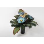 Stroik dekorowany w wazonie KWB-30 niebieski