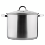 Garnek pokrywką szklaną Fabio stal nierdzewna 30 cm 15 l