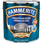 Farba antykorozyjna Prosto na rdzę Piaskowy Srebrny 2,5 l Hammerite