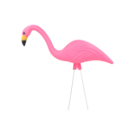Figura ogrodowa flaming 39 x 10 x 35 cm