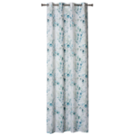Zasłona z kółkami ALPINA 140 x 260 cm niebiesko-biały