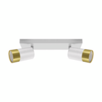 Listwa sufitowa Puzon SPT GU10 2L biało-złoty Strühm